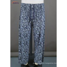 Ladie's plus size all over print jersey pants